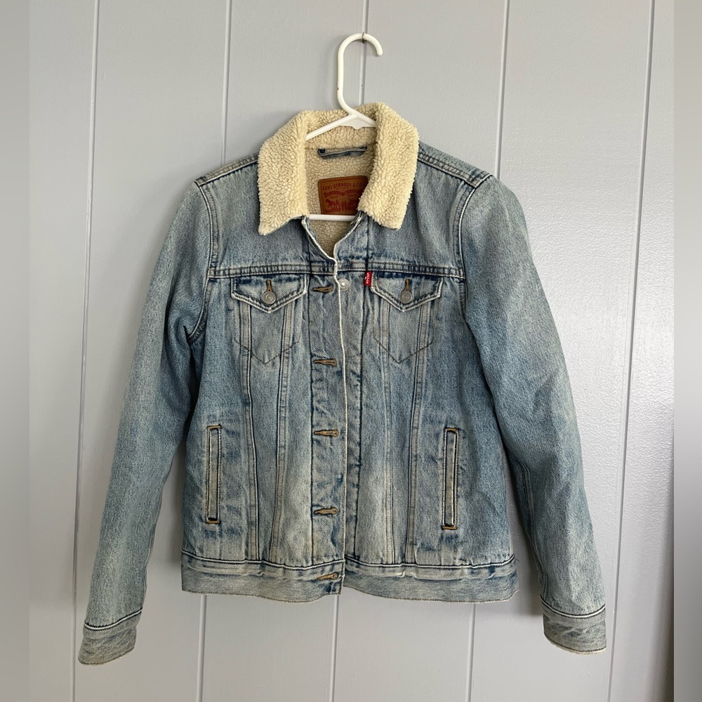 Levi’s Sherpa Lined Denim Jacket